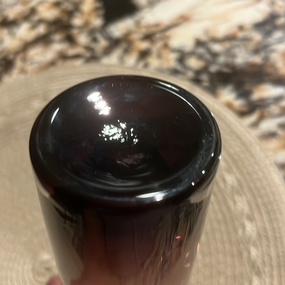 Vintage Amethyst Ombre Clear Base Vase - Picture 4 of 7